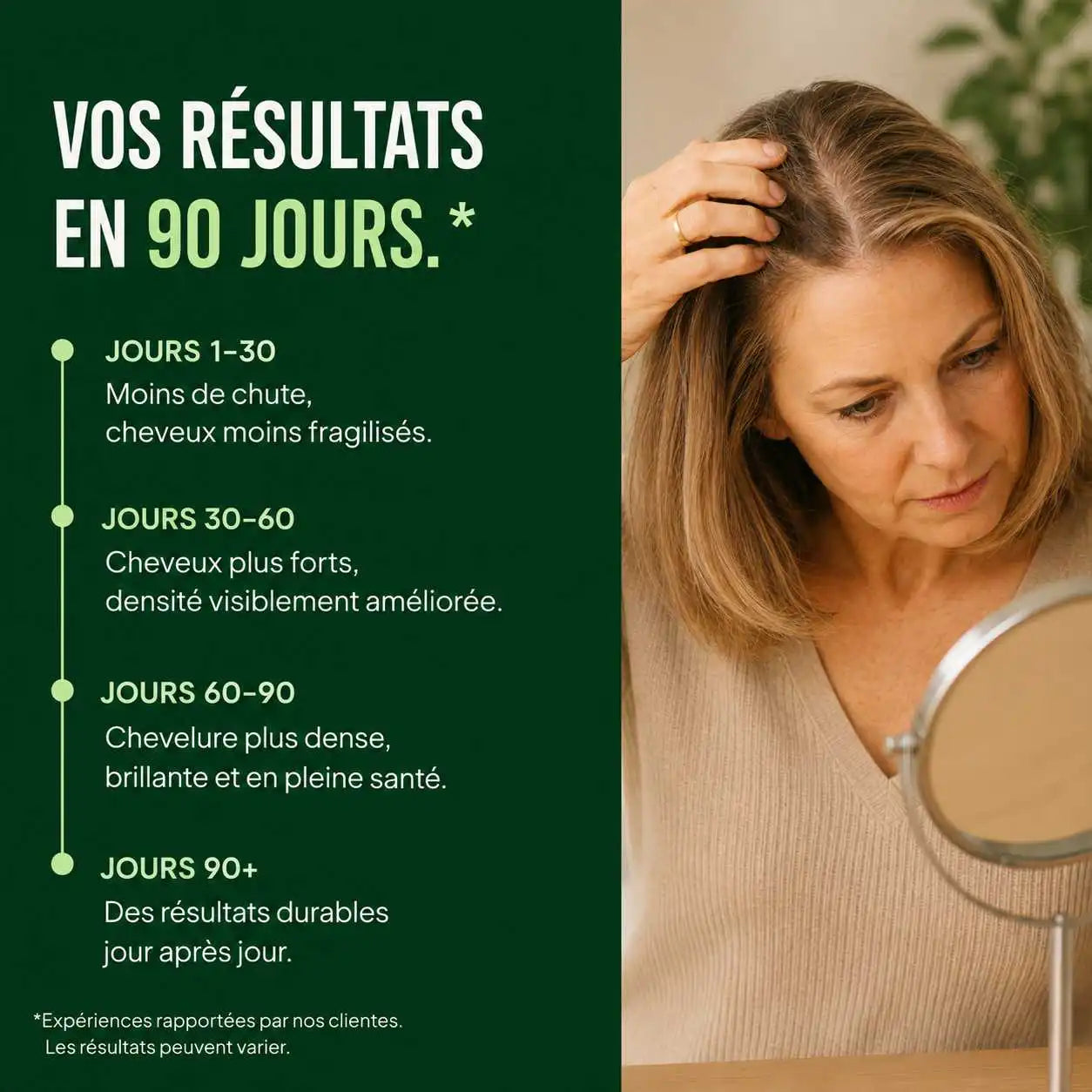 Gélules Anti-Chute · Stopper la chute des cheveux en 90 jours !